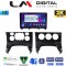 LM Digital - LM ZB8323 GPS Οθόνη OEM Multimedia Αυτοκινήτου για PEUGEOT 3008 2009>2016 & 206 2002>2006 (CarPlay/AndroidAuto/BT/GPS/WIFI/GPRS)