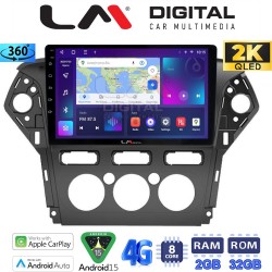 LM Digital - LM ZB8368C GPS Οθόνη OEM Multimedia Αυτοκινήτου για FORD MONDEO 2010 > 2013 (CarPlay/AndroidAuto/BT/GPS/WIFI/GPRS)