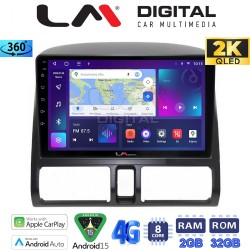 LM Digital - LM ZB8376CL GPS Οθόνη OEM Multimedia Αυτοκινήτου για HONDA CRV 1996-2006 (CarPlay/AndroidAuto/BT/GPS/WIFI/GPRS)
