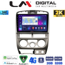 LM Digital - LM ZB8426 GPS Οθόνη OEM Multimedia Αυτοκινήτου για Isuzu D-Max 2002 > 2007 (CarPlay/AndroidAuto/BT/GPS/WIFI/GPRS)
