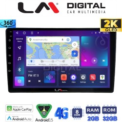 LM Digital - LM ZB8458 GPS Οθόνη OEM Multimedia Αυτοκινήτου για Nissan Micra 2014 > 2016 (CarPlay/AndroidAuto/BT/GPS/WIFI/GPRS)