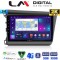LM Digital - LM ZB8630 GPS Οθόνη OEM Multimedia Αυτοκινήτου για Honda Civic 2012 > 2016 (CarPlay/AndroidAuto/BT/GPS/WIFI/GPRS)