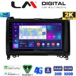 LM Digital - LM ZB8668 GPS Οθόνη OEM Multimedia Αυτοκινήτου για MERCEDES A(W169),B(W245) - SPRINTER - VITO (CarPlay/AndroidAuto/BT/GPS/WIFI/GPRS)