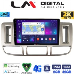 LM Digital - LM ZB8704 GPS Οθόνη OEM Multimedia Αυτοκινήτου για Nissan X Trail 2000 > 2007 (CarPlay/AndroidAuto/BT/GPS/WIFI/GPRS)