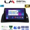LM Digital - LM ZB8707 GPS Οθόνη OEM Multimedia Αυτοκινήτου για Renault Kangoo 2011 > 2021 (CarPlay/AndroidAuto/BT/GPS/WIFI/GPRS)