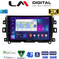 LM Digital - LM ZB8716 GPS Οθόνη OEM Multimedia Αυτοκινήτου για Nissan Navara D23 2016> (CarPlay/AndroidAuto/BT/GPS/WIFI/GPRS)
