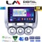 LM Digital - LM ZB8730 GPS Οθόνη OEM Multimedia Αυτοκινήτου για HONDA JAZZ 2002>2009 (CarPlay/AndroidAuto/BT/GPS/WIFI/GPRS)