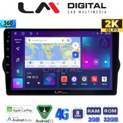 LM Digital - LM ZB8747 GPS Οθόνη OEM Multimedia Αυτοκινήτου για FIAT TIPO 2015> (CarPlay/AndroidAuto/BT/GPS/WIFI/GPRS)