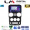 LM Digital - LM ZB8748B GPS Οθόνη OEM Multimedia Αυτοκινήτου για JEEP WRANGLER 2007 > 2011 (CarPlay/AndroidAuto/BT/GPS/WIFI/GPRS)