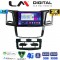 LM Digital - LM ZB8820 GPS Οθόνη OEM Multimedia Αυτοκινήτου για TOYOTA HILUX 2005>2016 (CarPlay/AndroidAuto/BT/GPS/WIFI/GPRS)