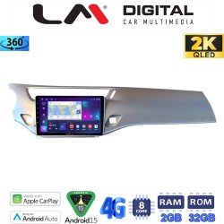 LM Digital - LM ZB8940S GPS Οθόνη OEM Multimedia Αυτοκινήτου για Citroen C3 DS3 2009 > 2016 (CarPlay/AndroidAuto/BT/GPS/WIFI/GPRS)