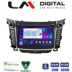 LM Digital - LM V4156 GPS Οθόνη OEM Multimedia Αυτοκινήτου για HYUNDAI I30 2012 > 2016 (CarPlay/AndroidAuto/BT/GPS/WIFI/GPRS)