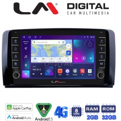 LM Digital - LM ZG8215 GPS Οθόνη OEM Multimedia Αυτοκινήτου για Mercedes R-class (W251) 2006 > 2014 (CarPlay/AndroidAuto/BT/GPS/WIFI/GPRS)