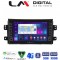 LM Digital - LM ZG8446 GPS Οθόνη OEM Multimedia Αυτοκινήτου για FIAT SEDICI & SUZUKI SX4 2005-2013 (CarPlay/AndroidAuto/BT/GPS/WIFI/GPRS)