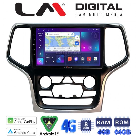 LM Digital - LM ZC8534A GPS Οθόνη OEM Multimedia Αυτοκινήτου για Jeep Grand Cherokee 2014 > 2019 (CarPlay/AndroidAuto/BT/GPS/WIFI/GPRS)