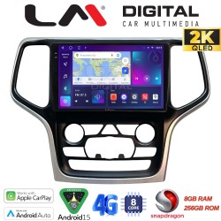 LM Digital - LM ZQ8534A GPS Οθόνη OEM Multimedia Αυτοκινήτου για Jeep Grand Cherokee 2014 > 2019 (CarPlay/AndroidAuto/BT/GPS/WIFI/GPRS)
