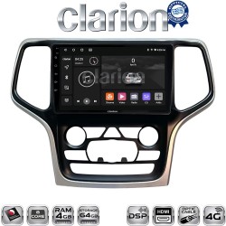 CLARION GL74534A Οθόνη OEM Multimedia Αυτοκινήτου για Jeep Grand Cherokee 2014 > 2019 (CarPlay/AndroidAuto/BT/GPS/WIFI/GPRS)
