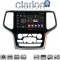 CLARION GL74534A Οθόνη OEM Multimedia Αυτοκινήτου για Jeep Grand Cherokee 2014 > 2019 (CarPlay/AndroidAuto/BT/GPS/WIFI/GPRS)