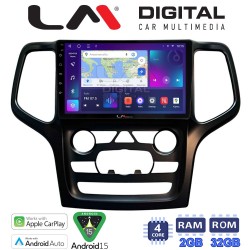 LM Digital - LM ZN4537B GPS Οθόνη OEM Multimedia Αυτοκινήτου για Jeep Grand Cherokee 2014 > 2019 (CarPlay/AndroidAuto/BT/GPS/WIFI/GPRS)