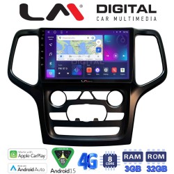 LM Digital - LM ZE8537B GPS Οθόνη OEM Multimedia Αυτοκινήτου για Jeep Grand Cherokee 2014 > 2019 (CarPlay/AndroidAuto/BT/GPS/WIFI/GPRS)
