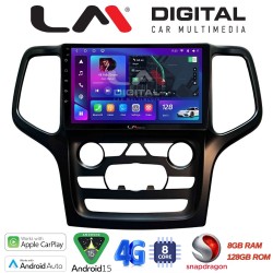 LM Digital - LM ZT8537B GPS Οθόνη OEM Multimedia Αυτοκινήτου για Jeep Grand Cherokee 2014 > 2019 (CarPlay/AndroidAuto/BT/GPS/WIFI/GPRS)