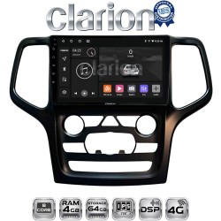 CLARION GL72537B Οθόνη OEM Multimedia Αυτοκινήτου για Jeep Grand Cherokee 2014 > 2019 (CarPlay/AndroidAuto/BT/GPS/WIFI/GPRS)