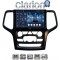 CLARION GL32537B Οθόνη OEM Multimedia Αυτοκινήτου για Jeep Grand Cherokee 2014 > 2019 (CarPlay/AndroidAuto/BT/GPS/WIFI/GPRS)