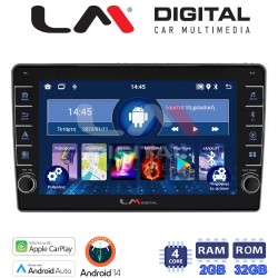 LM Digital - LM ZG4981 GPS Οθόνη OEM Multimedia Αυτοκινήτου για Nissan Primera 2002 > 2008 (CarPlay/AndroidAuto/BT/GPS/WIFI/GPRS)