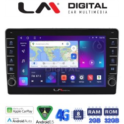 LM Digital - LM ZG8981 GPS Οθόνη OEM Multimedia Αυτοκινήτου για Nissan Primera 2002 > 2008 (CarPlay/AndroidAuto/BT/GPS/WIFI/GPRS)