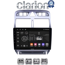 CLARION GL52017 Οθόνη OEM Multimedia Αυτοκινήτου για Peugeot 307 (CarPlay/AndroidAuto/BT/GPS/WIFI/GPRS)