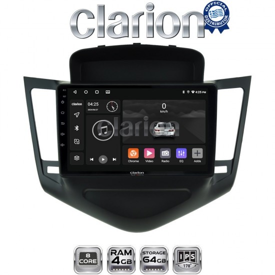 CLARION GL52045 Οθόνη OEM Multimedia Αυτοκινήτου για CHEVROLET CRUZE 2008>2013 (CarPlay/AndroidAuto/BT/GPS/WIFI/GPRS)