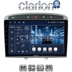 CLARION GL52083S Οθόνη OEM Multimedia Αυτοκινήτου για Peugeot 308 2007>2012 (CarPlay/AndroidAuto/BT/GPS/WIFI/GPRS)