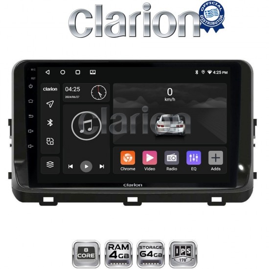 CLARION GL52123 Οθόνη OEM Multimedia Αυτοκινήτου για KIA XCEED 2018> (CarPlay/AndroidAuto/BT/GPS/WIFI/GPRS)