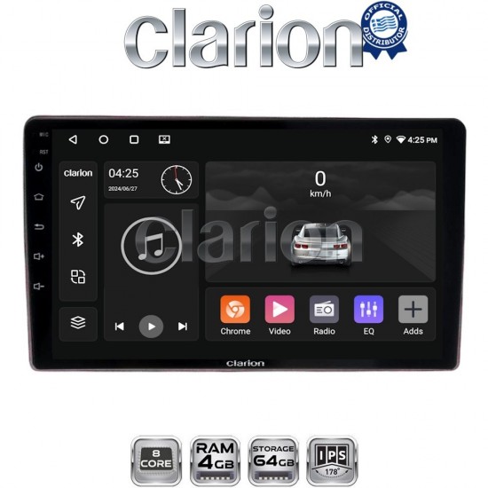 CLARION GL52159 Οθόνη OEM Multimedia Αυτοκινήτου για Alfa Romeo 159 (CarPlay/AndroidAuto/BT/GPS/WIFI/GPRS)