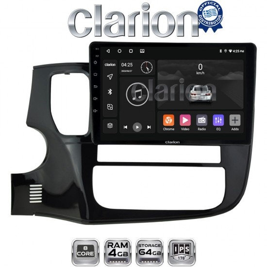 CLARION GL52231 Οθόνη OEM Multimedia Αυτοκινήτου για MITSUBISHI OUTLANDER 2013> (CarPlay/AndroidAuto/BT/GPS/WIFI/GPRS)