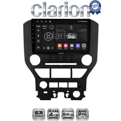 CLARION GL52240 Οθόνη OEM Multimedia Αυτοκινήτου για FORD MUSTANG > 2015 (CarPlay/AndroidAuto/BT/GPS/WIFI/GPRS)