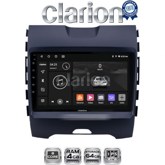 CLARION GL52248 Οθόνη OEM Multimedia Αυτοκινήτου για Ford Edge 2016 > (CarPlay/AndroidAuto/BT/GPS/WIFI/GPRS)