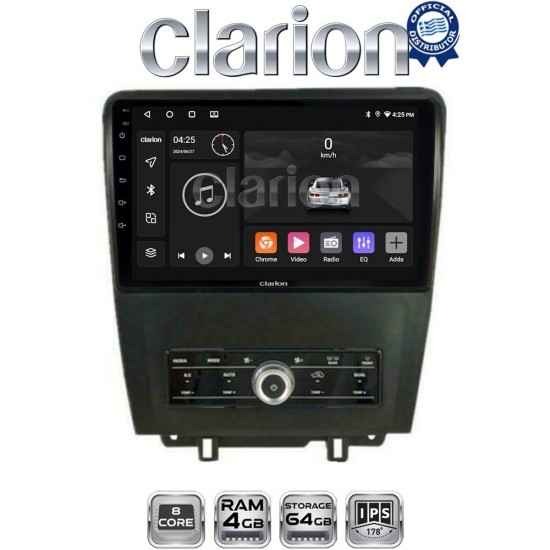 CLARION GL52249 Οθόνη OEM Multimedia Αυτοκινήτου για Ford Edge 2015> (CarPlay/AndroidAuto/BT/GPS/WIFI/GPRS)