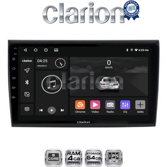 CLARION GL52250 Οθόνη OEM Multimedia Αυτοκινήτου για Fiat Bravo 2007> (CarPlay/AndroidAuto/BT/GPS/WIFI/GPRS)