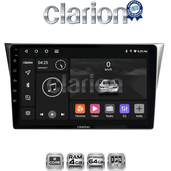 CLARION GL52271 Οθόνη OEM Multimedia Αυτοκινήτου για Subaru Impreza 2000 > 2007 (CarPlay/AndroidAuto/BT/GPS/WIFI/GPRS)