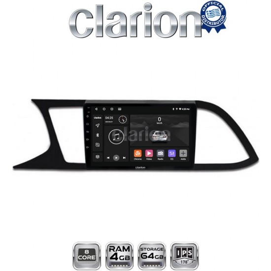 CLARION GL52306 Οθόνη OEM Multimedia Αυτοκινήτου για SEAT LEON 2012> (CarPlay/AndroidAuto/BT/GPS/WIFI/GPRS)