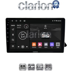 CLARION GL52310 Οθόνη OEM Multimedia Αυτοκινήτου για AUDI A4 2008 > 2013 (CarPlay/AndroidAuto/BT/GPS/WIFI/GPRS)