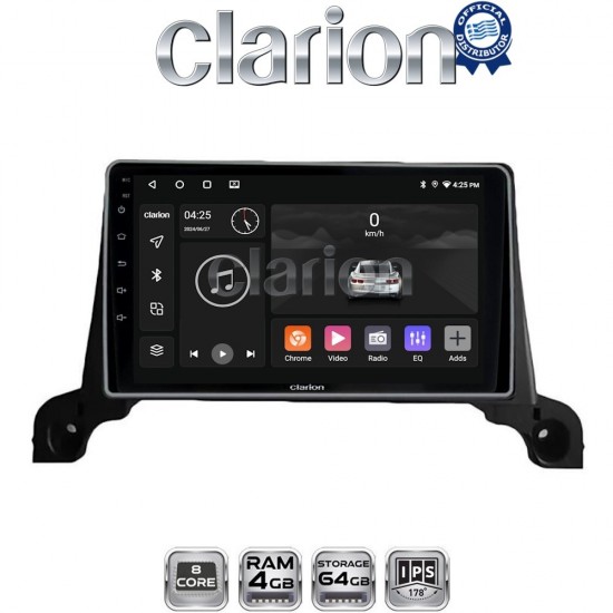 CLARION GL52324 Οθόνη OEM Multimedia Αυτοκινήτου για Peugeot 3008/5008 2016> (CarPlay/AndroidAuto/BT/GPS/WIFI/GPRS)