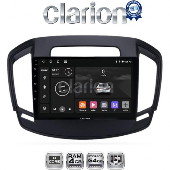 CLARION GL52338 Οθόνη OEM Multimedia Αυτοκινήτου για OPEL INSIGNIA 2014> (CarPlay/AndroidAuto/BT/GPS/WIFI/GPRS)