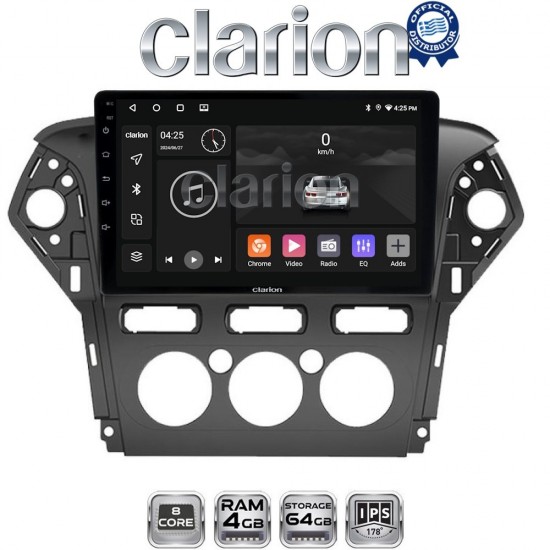 CLARION GL52368 Οθόνη OEM Multimedia Αυτοκινήτου για FORD MONDEO 2010 > 2013 (CarPlay/AndroidAuto/BT/GPS/WIFI/GPRS)
