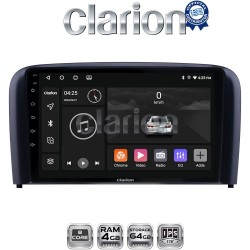 CLARION GL52393 Οθόνη OEM Multimedia Αυτοκινήτου για Volvo S80 2004 > 2006 (CarPlay/AndroidAuto/BT/GPS/WIFI/GPRS)