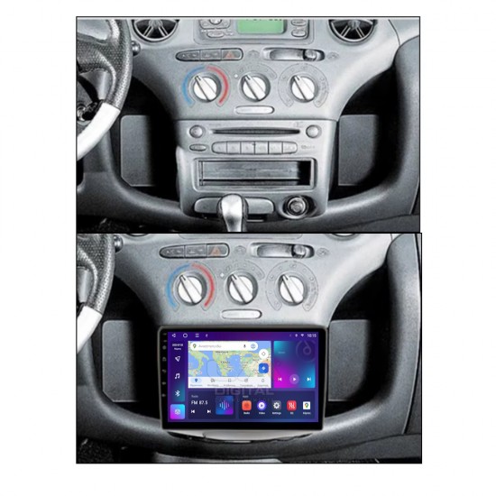 CLARION GL52402 Οθόνη OEM Multimedia Αυτοκινήτου για Toyota Yaris 1999 > 2004 (CarPlay/AndroidAuto/BT/GPS/WIFI/GPRS)