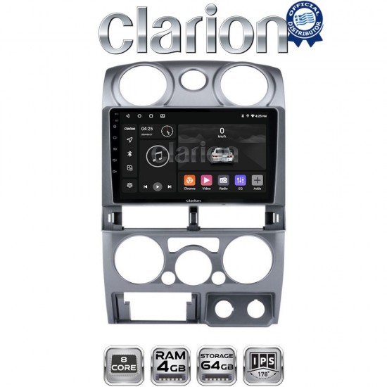 CLARION GL52425 Οθόνη OEM Multimedia Αυτοκινήτου για Isuzu D-Max 2008 > 2012 (CarPlay/AndroidAuto/BT/GPS/WIFI/GPRS)