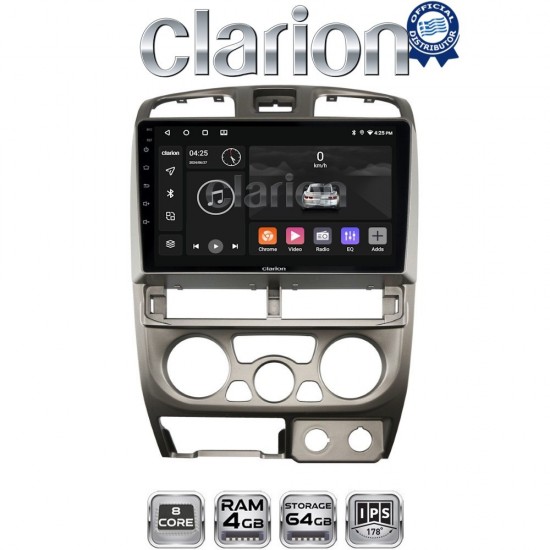 CLARION GL52426 Οθόνη OEM Multimedia Αυτοκινήτου για Isuzu D-Max 2002 > 2007 (CarPlay/AndroidAuto/BT/GPS/WIFI/GPRS)