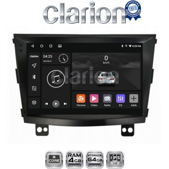 CLARION GL52433 Οθόνη OEM Multimedia Αυτοκινήτου για SsangYong Tivoli - XVL 2015 > 2019 (CarPlay/AndroidAuto/BT/GPS/WIFI/GPRS)